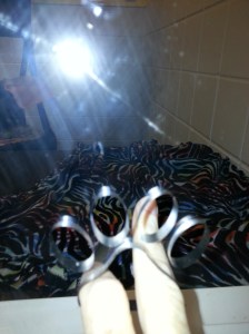 the cute holes to the csttery